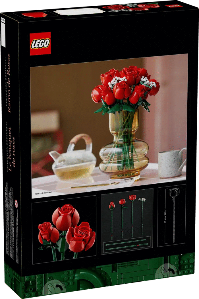 LEGO Botanical - Bouquet of Roses, 10328 - Image 6
