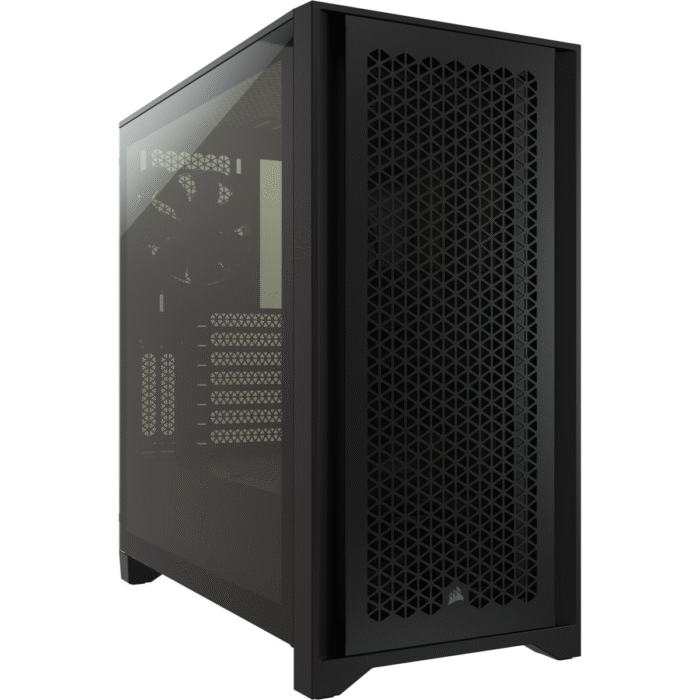 Кутия Corsair 4000D Airflow Mid Tower, Tempered Glass, Черна - Image 1