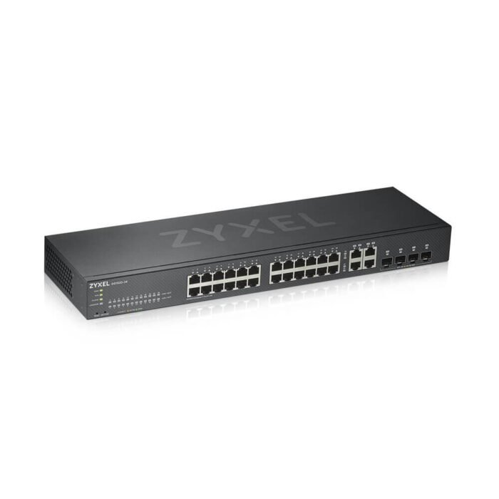 Суич ZYXEL GS1920-24V2, 24 портов Gigabit Smart-Managed,Fanless, за монтаж в шкаф - Image 3