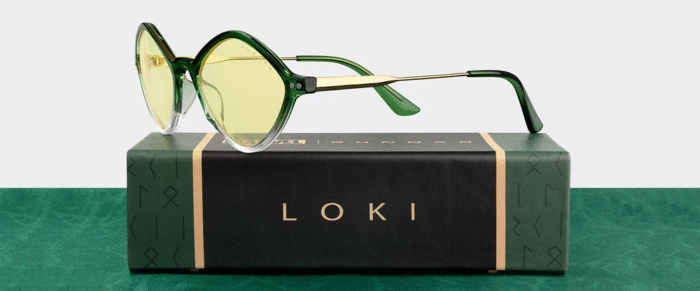 Компютърни очила GUNNAR Loki Asgard Edition - Emerald Gold Amber - Image 6