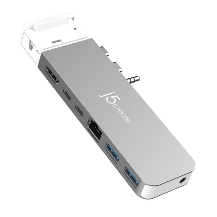Докинг станция j5create JCD395, USB4 Hub, MagSafe Kit, За MacBook Pro 2021/2022 - Image 1