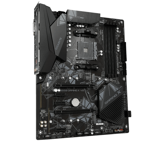 Дънна платка GIGABYTE B550 GAMING X V2 Socket AM4, 4 x DDR4, RGB Fusion, V2 (rev. 1.0) - Image 3