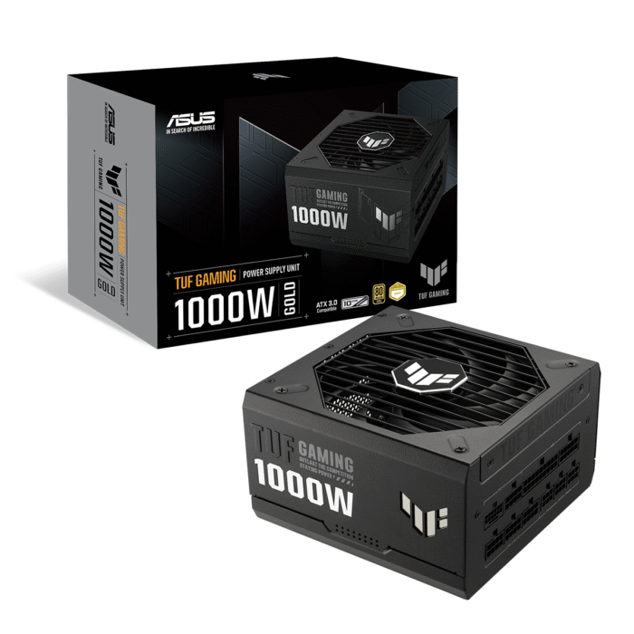 Захранващ блок ASUS TUF Gaming 1000W, 80+ Gold PCIe 5.0, Fully Modular - Image 11