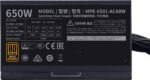 Захранващ блок Cooler Master MWE 650 Bronze V2 - Image 3
