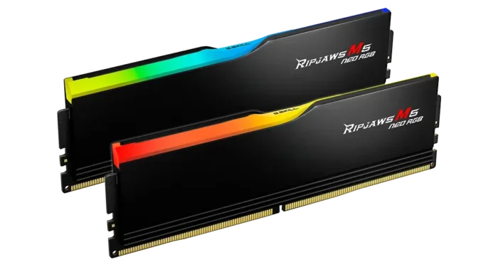 Памет G.SKILL Ripjaws M5 Neo RGB Black 64GB(2x32GB) DDR5-6000 - AMD EXPO - Image 2