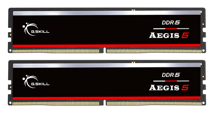 Памет G.SKILL Aegis 64GB(2x32GB) DDR5 5200MHz - Intel XMP/AMD EXPO - Image 1