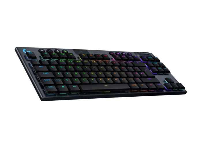 Безжична геймърска механична клавиатура Logitech G915X Lightspeed TKL - Linear Switch - Image 3