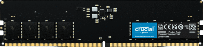Памет CRUCIAL 16GB DDR5 4800 MHz UDIMM CL40 - Image 1