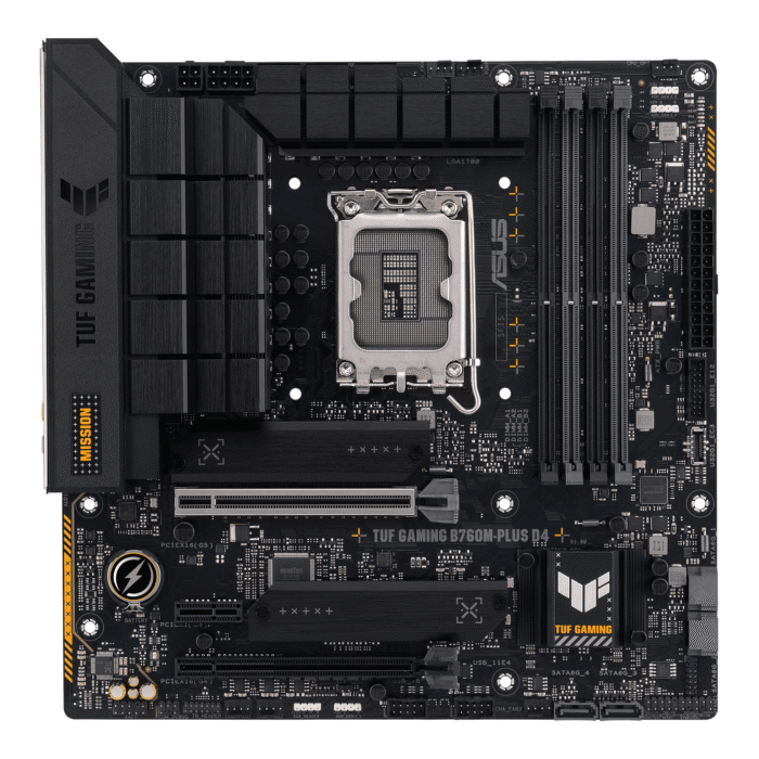 Дънна платка ASUS TUF GAMING B760M-PLUS D4 - Micro ATX - Image 1