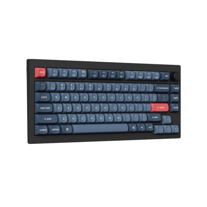Механична клавиатура Keychron V1 MAX QMK 75% Carbon Black - Wireless - Image 5