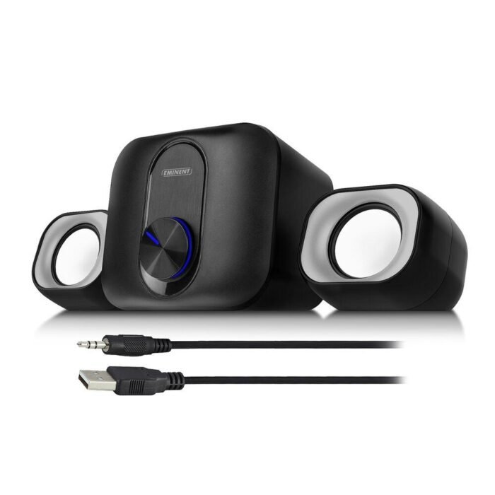 Озвучителна система EWENT Eminent 2.1, 3.5 mm, USB, 11W - Image 1