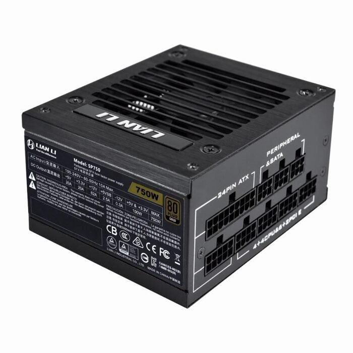 Захранващ блок Lian Li SP750 750W 80+ Gold SFX, Full Modular - Image 5