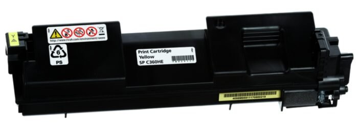 Тонер касета Ricoh SPC360HE, 5000 копия, Yellow - Image 1