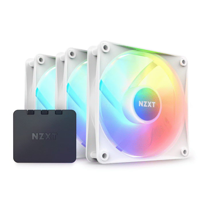 Комплект вентилатори NZXT F120 RGB Core, 3 x 120mm, RGB Контролер - Image 1