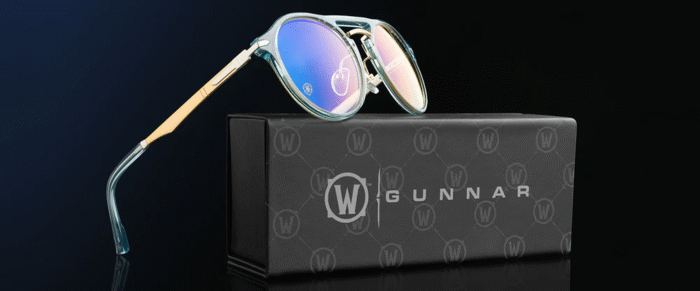 Комплект GUNNAR x World of Warcraft Alliance Edition Blue Crystal - Amber - Очила + калъф - Image 8