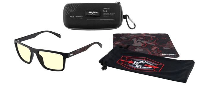 Комплект GUNNAR x Call of Duty Alpha Edition - Onyx/Infrared - Amber - Очила + калъф - Image 1