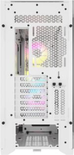 Кутия Corsair iCUE 5000D RGB Airflow Mid Tower, Tempered Glass, Бяла - Image 9