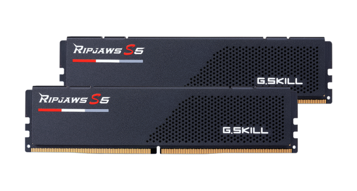Памет G.SKILL Ripjaws S5 Black 64GB(2x32GB) DDR5 6400MHz CL32 - Intel XMP - Image 1