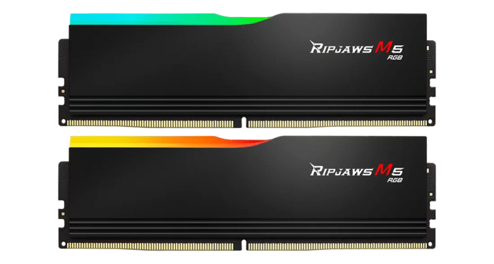 Памет G.SKILL Ripjaws M5 RGB Black 64GB(2x32GB) DDR5-6000 - Intel XMP - Image 1