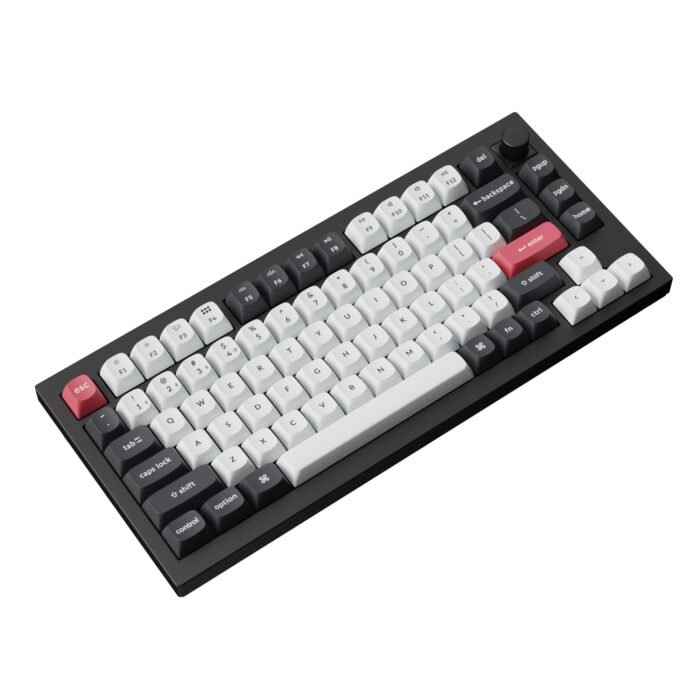 Механична клавиатура Keychron Q1 HE QMK 75% Carbon Black - Wireless - Image 7