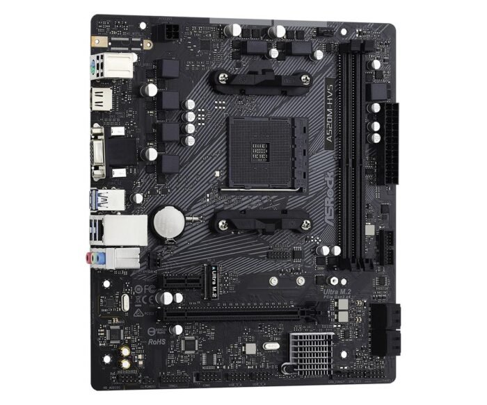 Дънна платка ASRock A520M-HVS, Socket AM4, mATX - Image 4