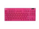 Геймърска механична клавиатура Logitech G Pro X TKL Lightspeed Tactile Switch, Magenta - Image 2