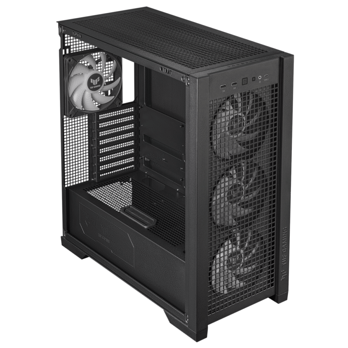 Кутия ASUS TUF GAMING GT302 ARGB - Black - Image 8