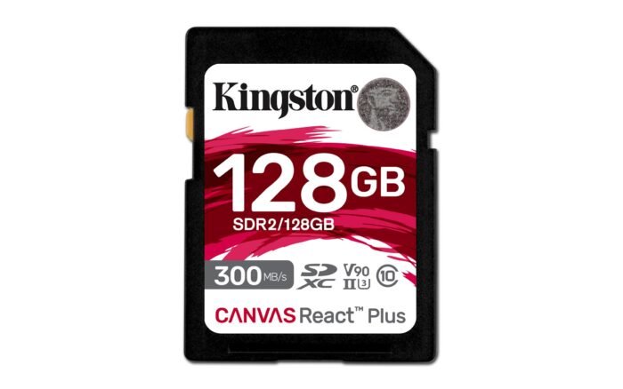 Карта памет Kingston Canvas React SDXC 128GB - Image 1