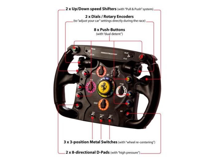 Волан THRUSTMASTER, Ferrari F1 Wheel Add-On, серия  Ferrari - Image 3
