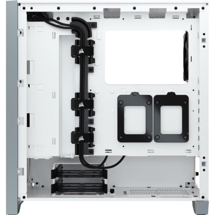 Кутия Corsair 4000D Airflow Mid Tower, Tempered Glass, Бяла - Image 5
