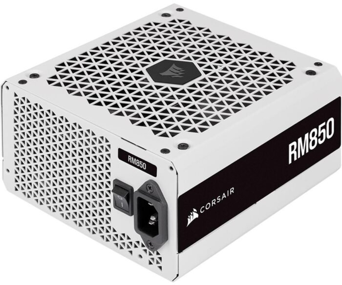 Захранващ блок Corsair RM850 White, 80+ GOLD 850W, Fully Modular - Image 2