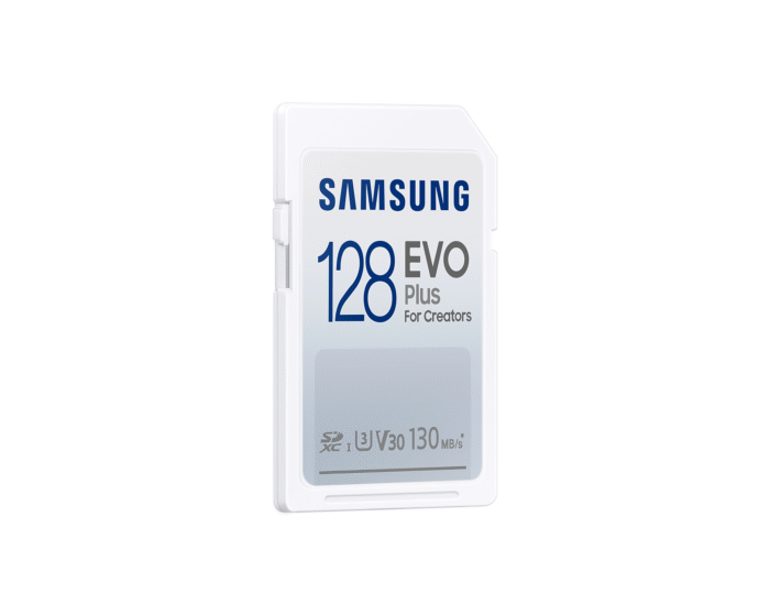 Карта памет Samsung EVO Plus, SD Card, 128GB, Бяла - Image 2