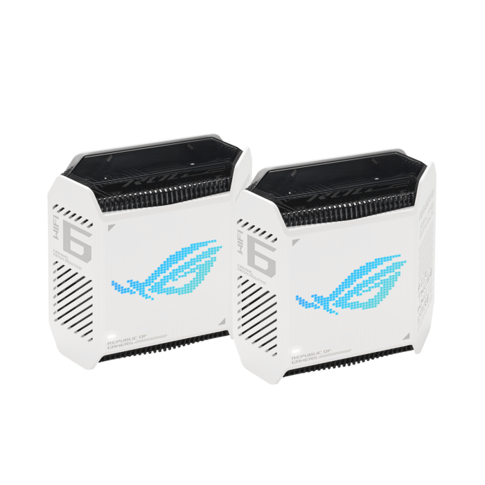 Безжична Меш система ASUS ROG Rapture GT6 (W-2-PK) AX10000 WiFi 6 (802.11ax) - Image 1