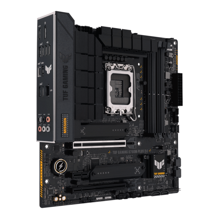 Дънна платка ASUS TUF GAMING B760M-PLUS D4 - Micro ATX - Image 2