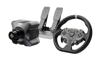 Волан MOZA R3 Bundle R3 Base + ES Wheel + SR-P Lite Double + R3 Table Clamp за PC и Xbox - Image 2