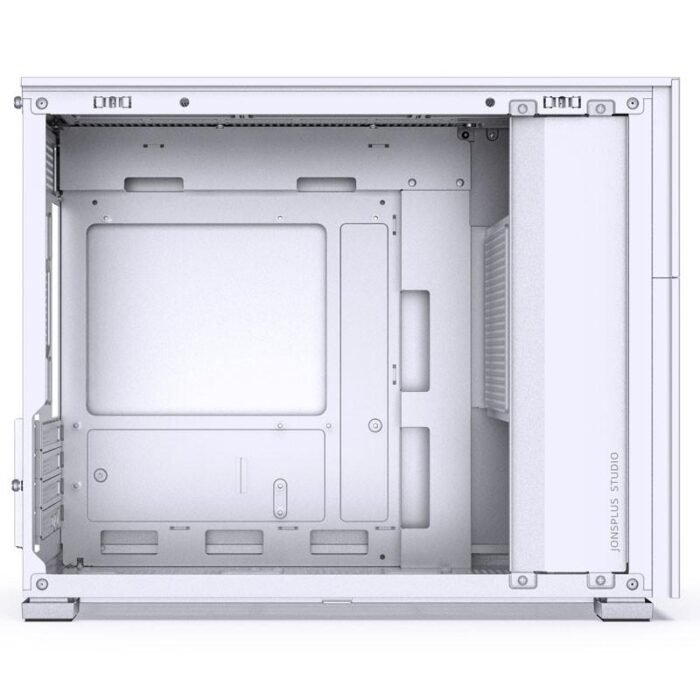 Кутия Jonsbo D31 Screen TG, mATX, Бял - Image 5