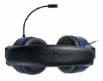 Геймърски слушалки Nacon Bigben PS4 Official Headset V3, Микрофон, Черен/Син - Image 4