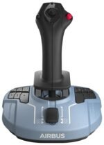 Жичен джойстик Thrustmaster TCA Sidestick Airbus Edition, авиосимулатор за PC, Черен;Син - Image 2