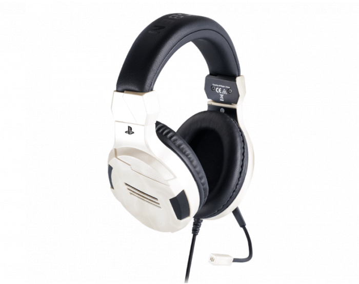 Геймърски слушалки Nacon Bigben PS4 Official Headset V3 White, Микрофон, Бял - Image 3