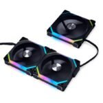 Вентилатори Lian-Li UNI SL120 V2 RGB PWM, 3 броя в комплект, Включен контролер, Черен - Image 3