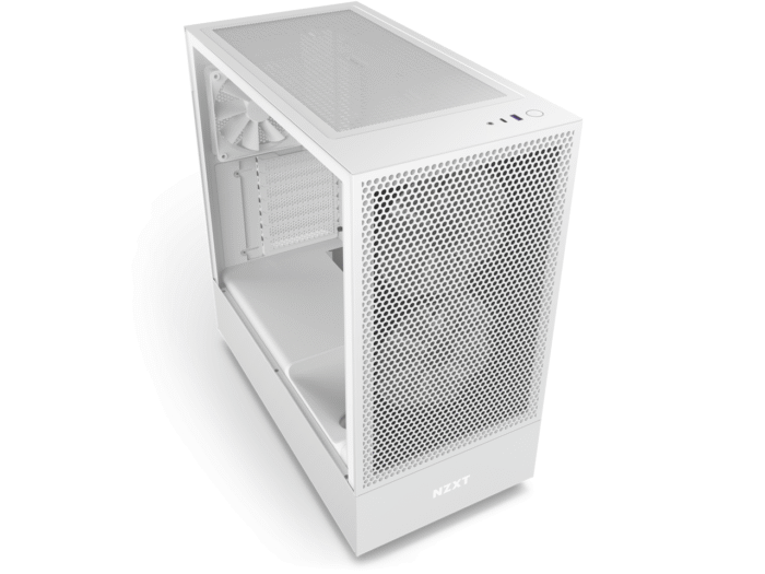 Кутия NZXT H5 Flow RGB Matte White, Mid-Tower - Image 5