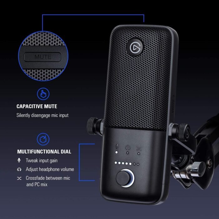 Настолен микрофон Elgato Wave 3 - Image 3
