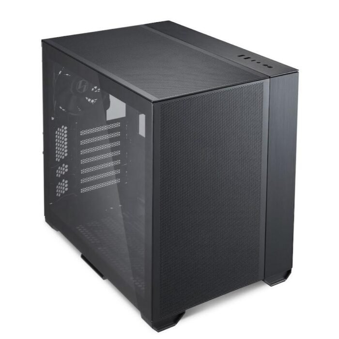 Кутия Lian Li O11 Air Mini Tower, Tempered Glass, Черна - Image 4
