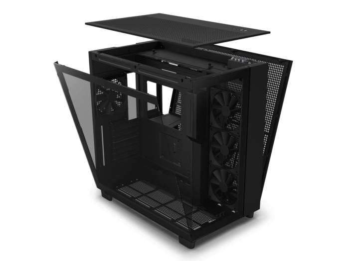 Кутия NZXT H9 Flow Matte Black - Image 4