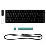 Геймърскa механична клавиатура HyperX Alloy Origins 65, HyperX Aqua суичове, Черен - Image 5