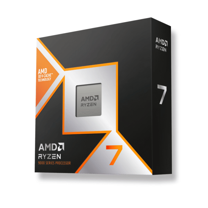 Процесор AMD RYZEN 7 9800X3D, 8-Core, 4.7 GHz, 96MB, 120W, AM5, BOX, No Cooler - Image 1