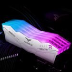 Памет Team Group T-Force Delta RGB White DDR5 32GB (2x16GB) 6000MHz CL38 - Image 4