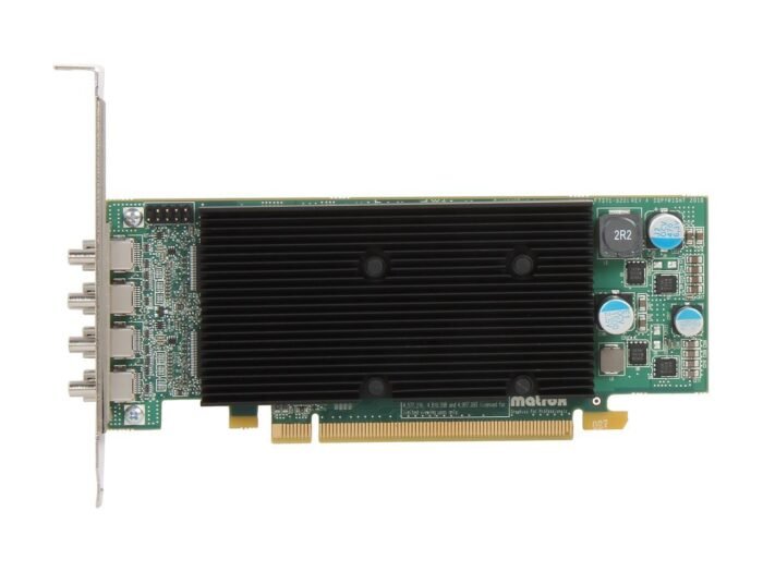 Видео карта MATROX M9148-E1024LAF LP PCIe x16, 4 x mini DP - Image 2