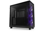 Кутия NZXT H6 Flow RGB Matte Black - Middle Tower - Image 3