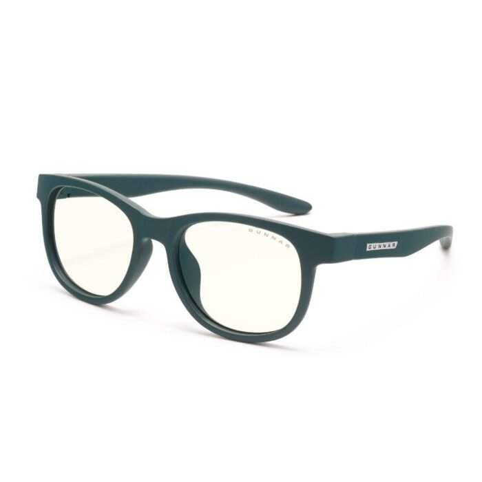 Детски компютърни очила GUNNAR Rush Kids Small, Clear Natural, Зелен - Image 1